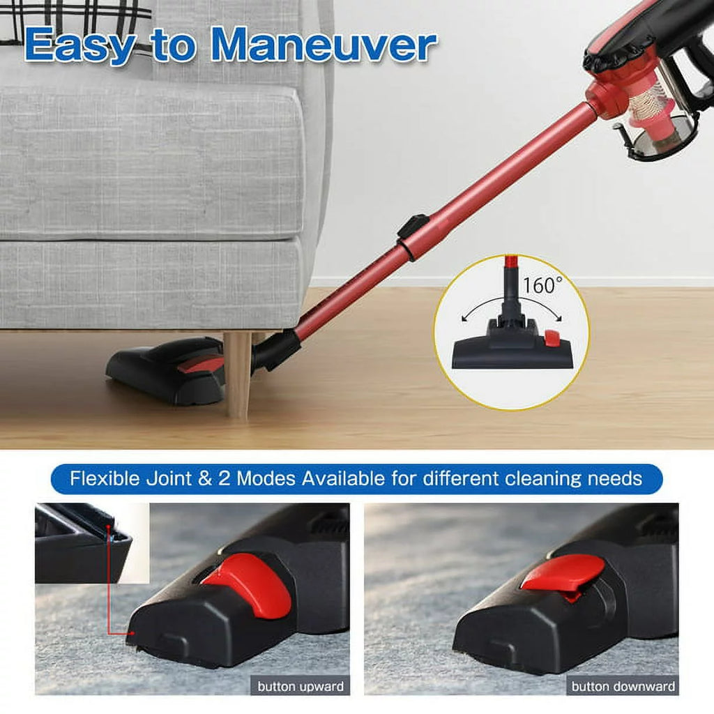 2 in 1 Lightweight Corded Stick Vacuum Cleaner W1914