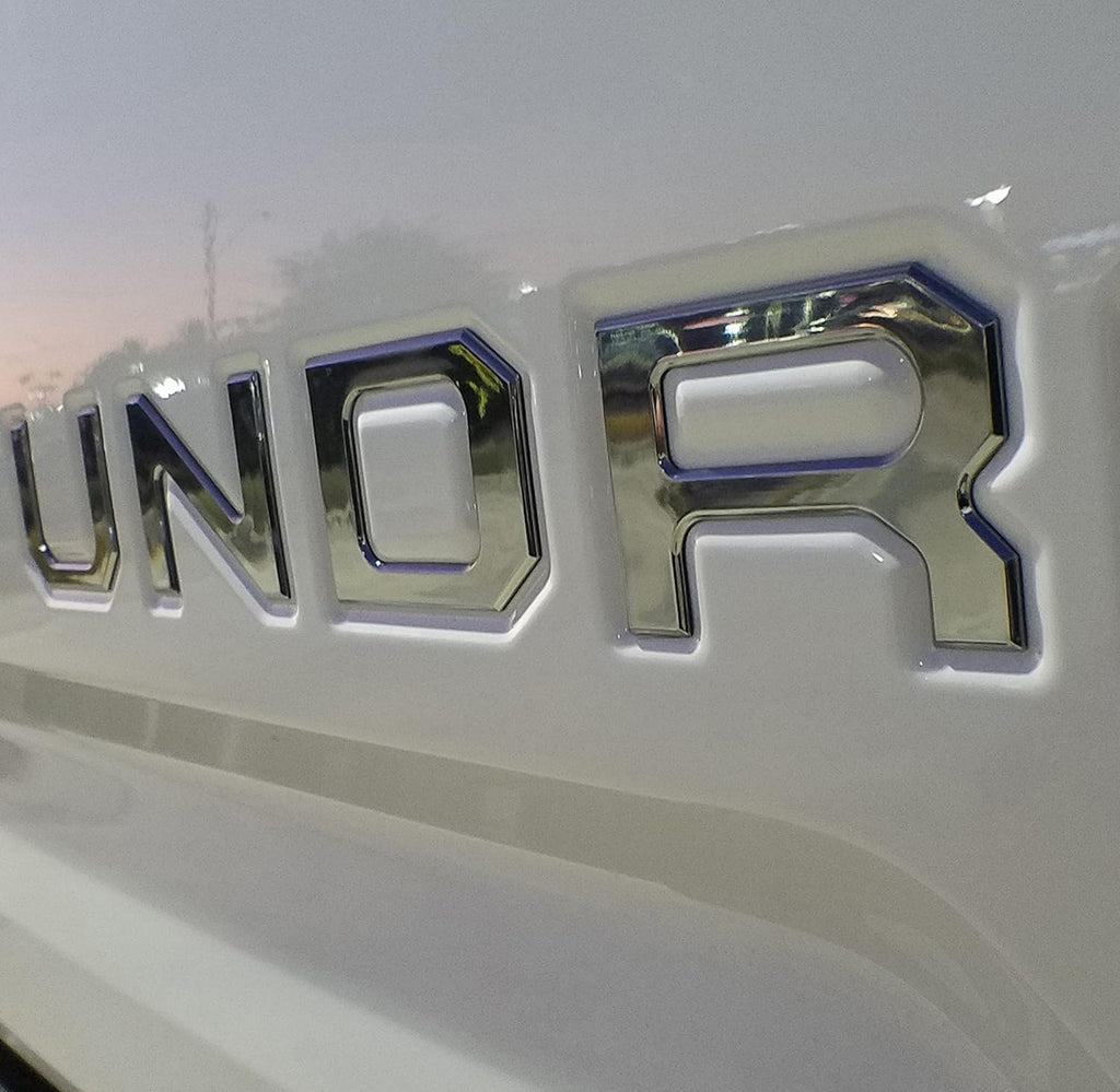 Matte Black Tailgate Insert Letters R163489