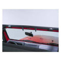 Black Quick Detach Windshield Header H1000