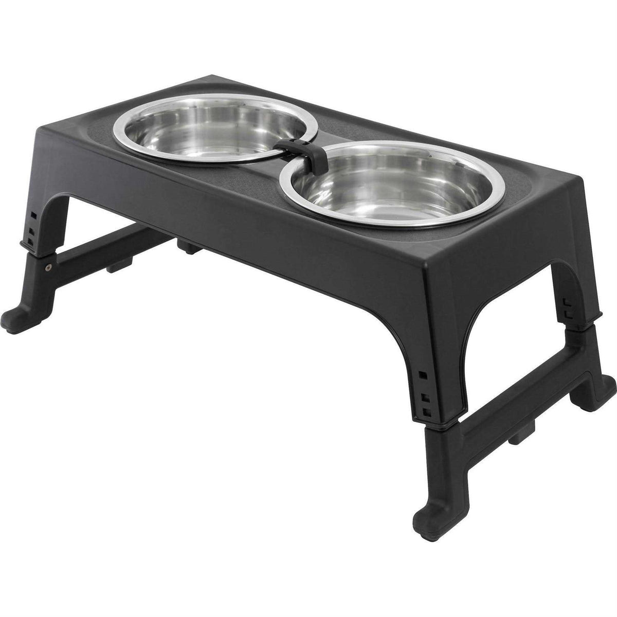 Stainless Steel Bowls with Elevated Holder D968590