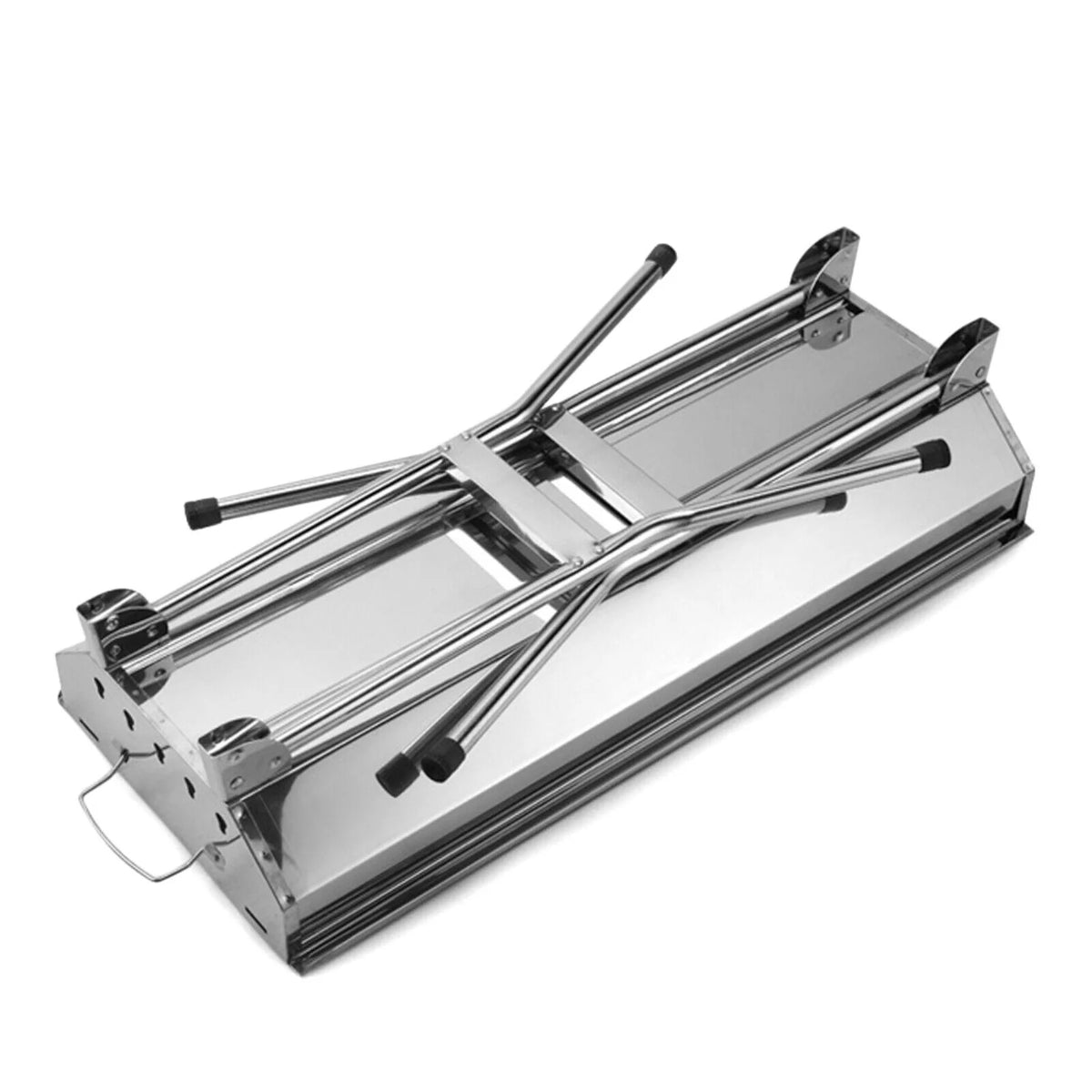 Charcoal Grill Stainless Steel BBQ Smoker Portable L41601