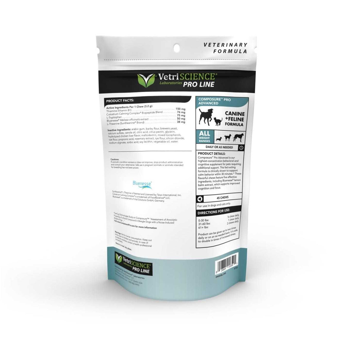 Calming Supplement for Dogs & Cats A6401