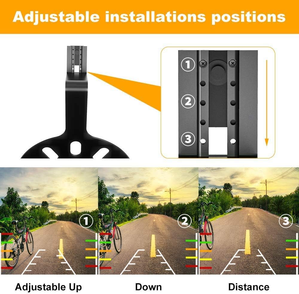 Backup Camera Adjustable Spare Tire Mount I687323