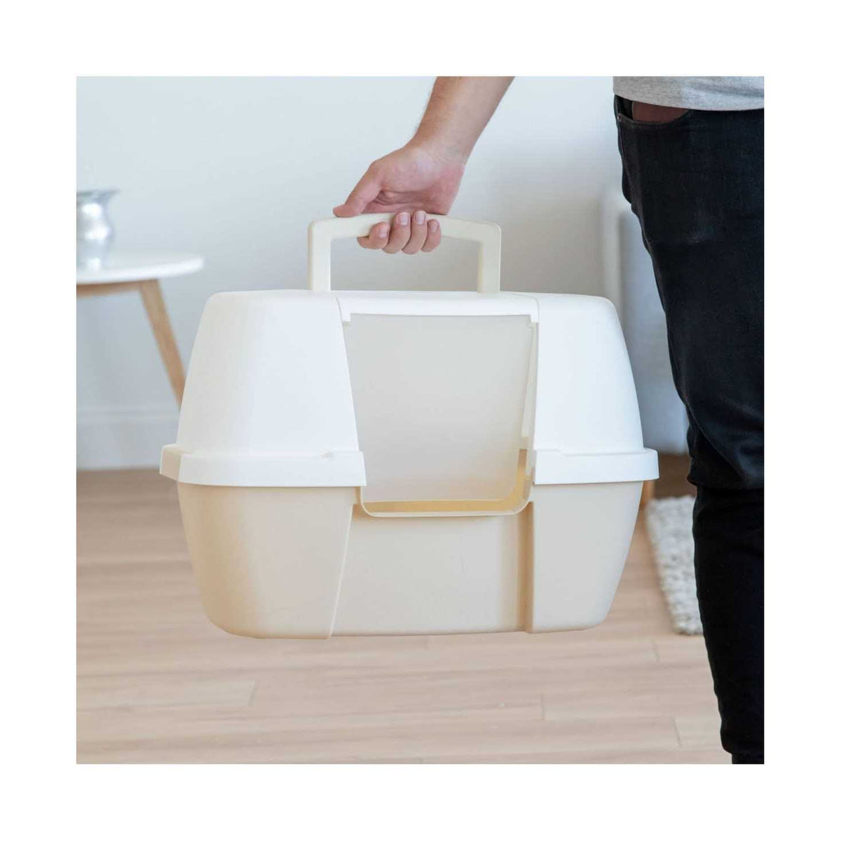 Hooded Cat Litter Box with Scoop H40572
