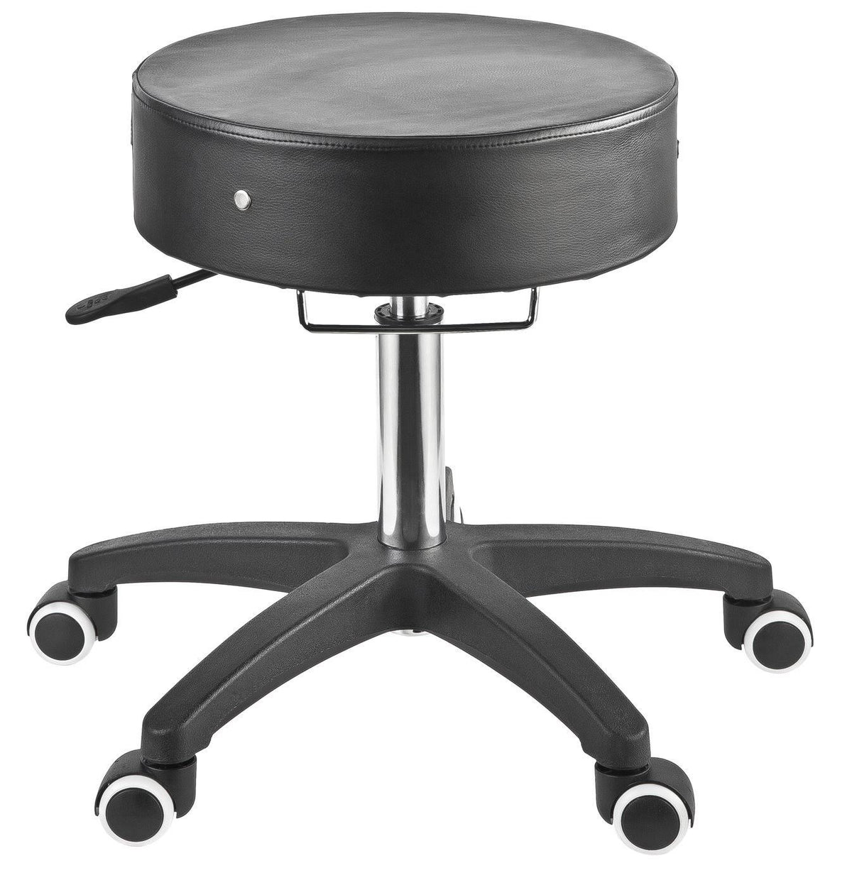Adjustable Rolling Stool Black X608