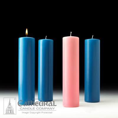 Advent Candles Stearine Pillar R702059