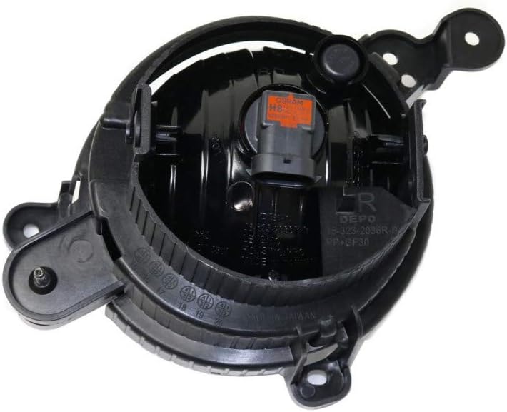 Fog Light Assembly Driver Side with Bulbs K17172