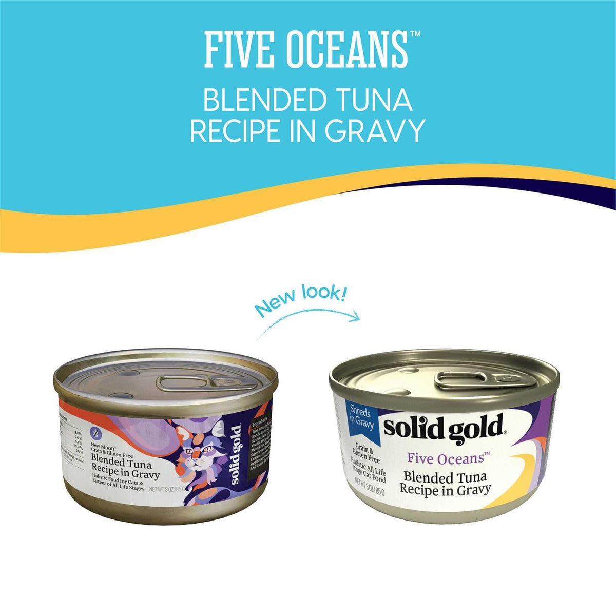 Solid Gold Canned Cat Food Tuna Recipe in Gravy L444696