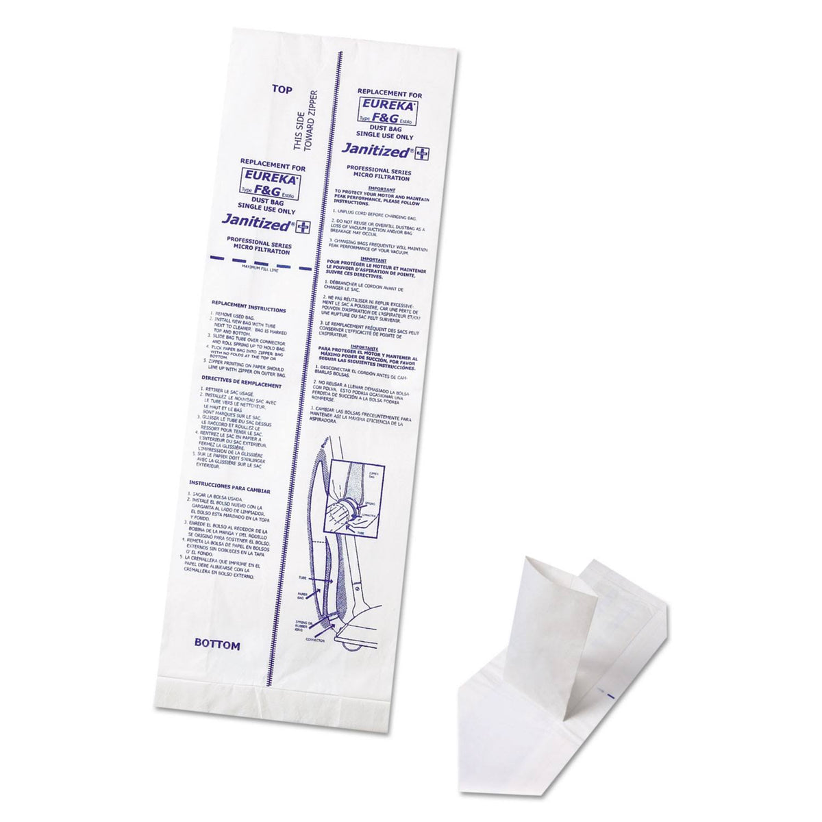 Vacuum Filter Bags 100-carton D454497
