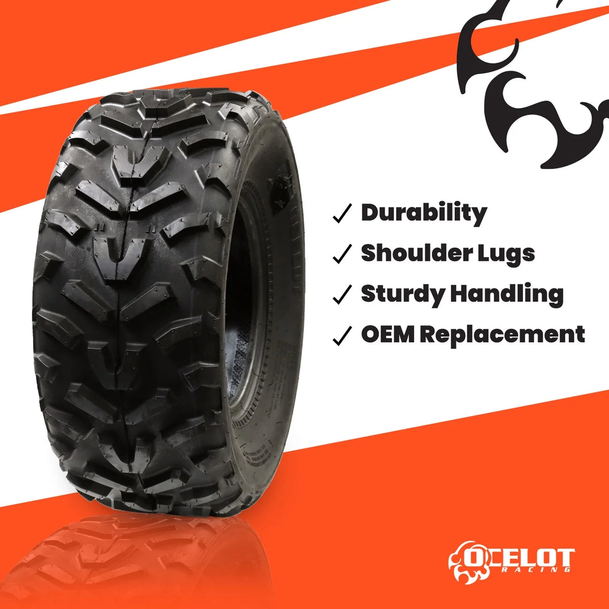 22 x 9 - 10 ATV Tire H198