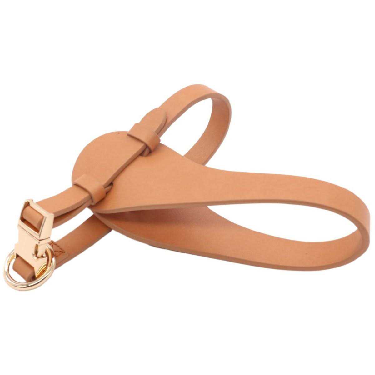 Adjustable Leather Dog Harness Y2412