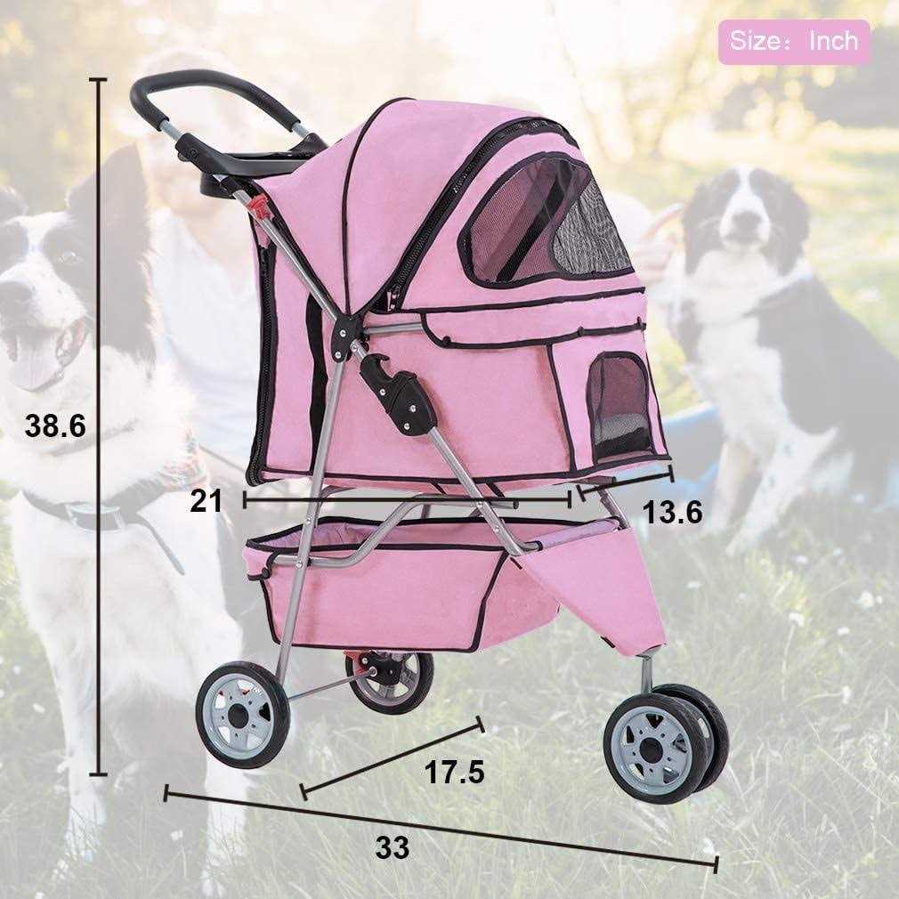 3 Wheel Pet Stroller P1079
