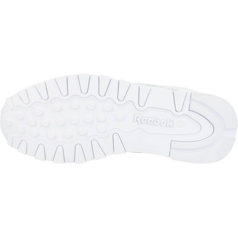 White Leather Trainers Q8218