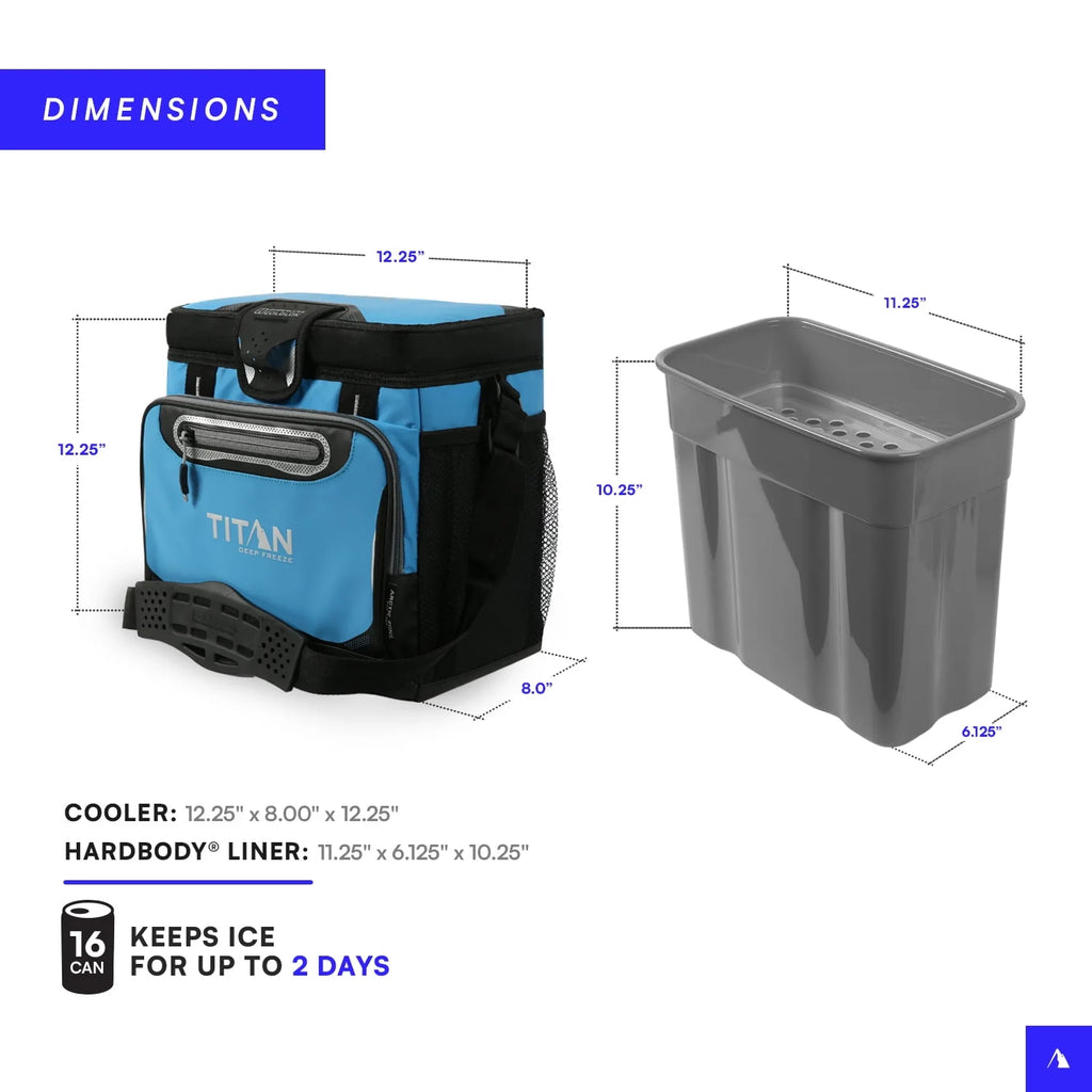 16 Can 12 Liter Zipperless Cooler D27325