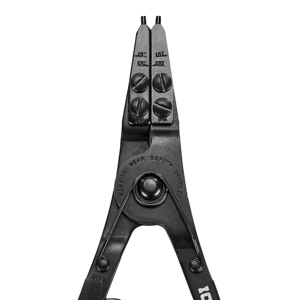 Ratcheting Retaining Ring Pliers Set with Replaceable Tips, 2-Piece X11769