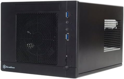 Black Mini-ITX Computer Case with 2x USB 3.0 Front Ports Y8214