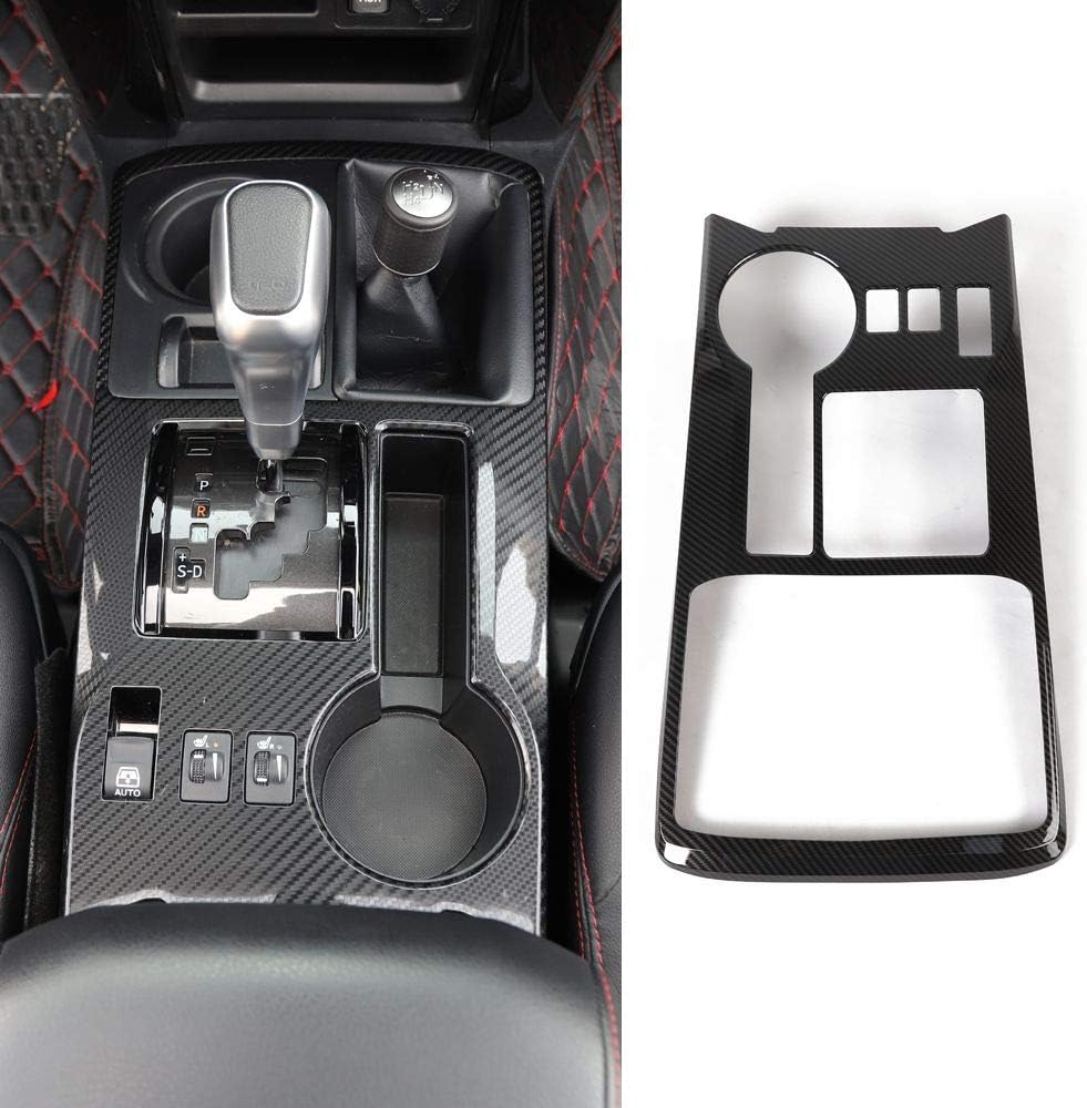 Gear Shifter Panel Trim ABS Carbon Fiber Pattern S1691