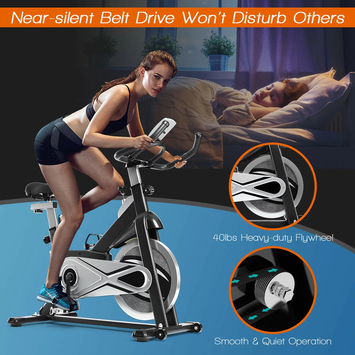 Stationary Exercise Bike S90299