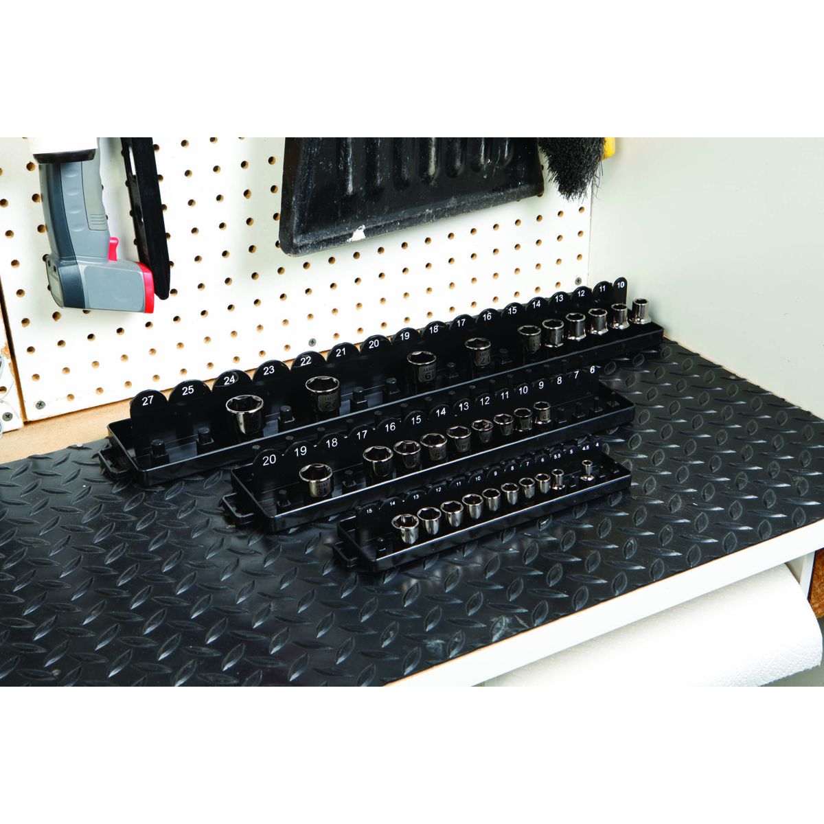 3 Piece Metric Socket Tray Organizer F977363