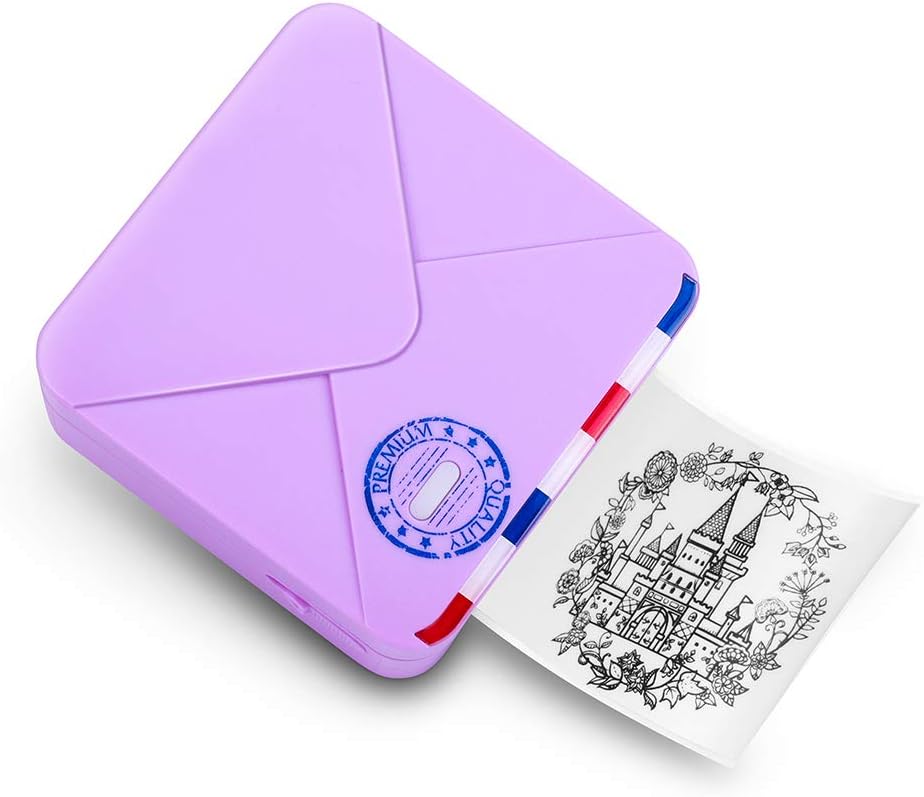 Mini Thermal Printer 300dpi Bluetooth I613