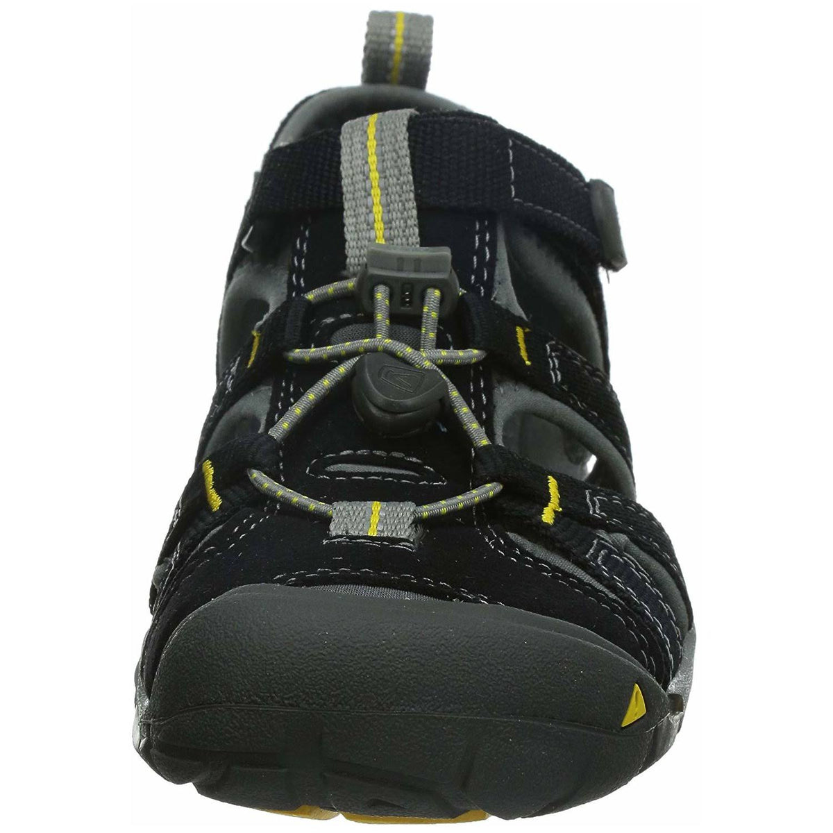 Black Yellow Kids Water Shoes W295