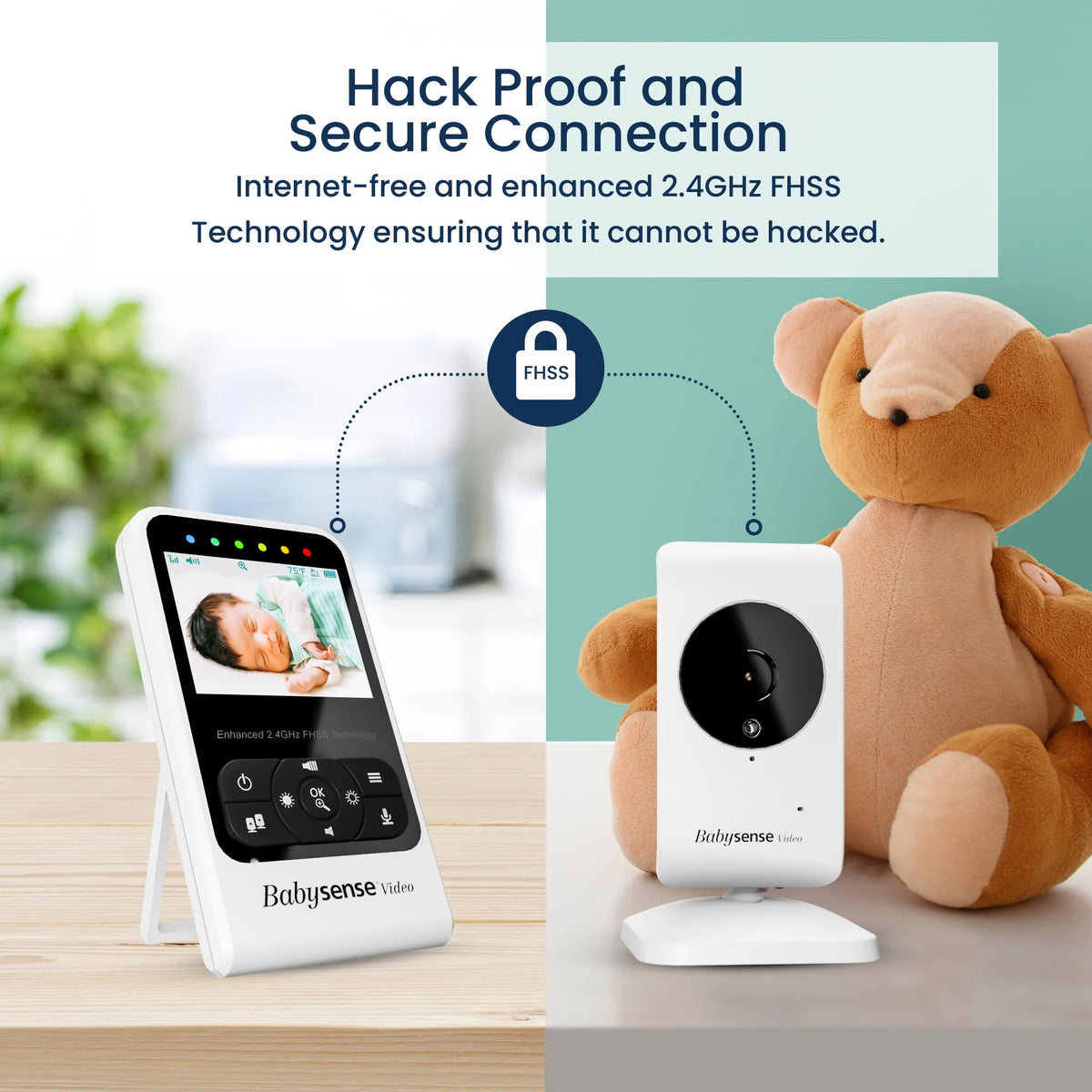 Video Baby Monitor with Two Cameras I876476