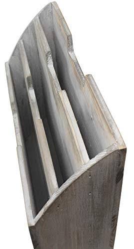 Wooden Office Desk Organizer and Paper File Holder E380330