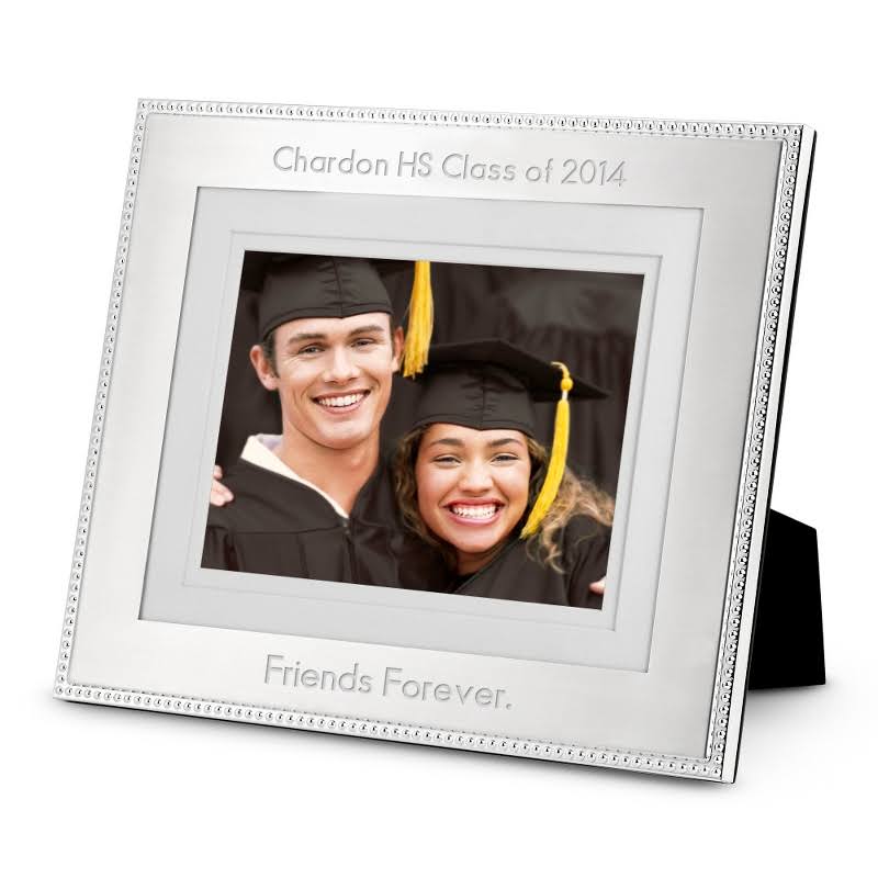 Silver Beaded 8 x 10 Frame J737