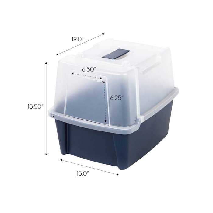 Litter Box with Grate and Scoop N582538