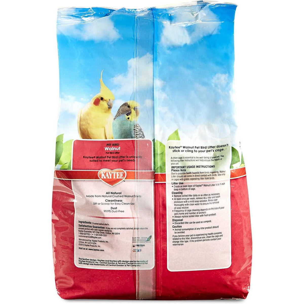 Walnut Bird Litter H361