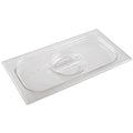 Clear Polycarbonate 1/3 Size Hotel Pan Cover Y48470
