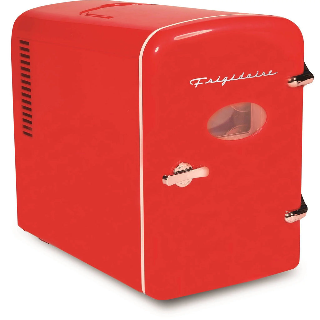 6-Can Mini Beverage Fridge Red E8819