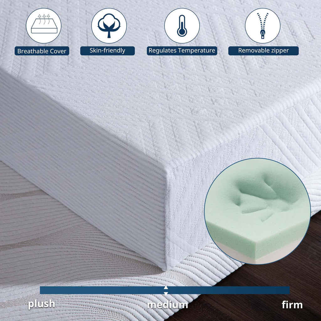 6 Inch Memory Foam Mattress Medium Firm Twin M120402