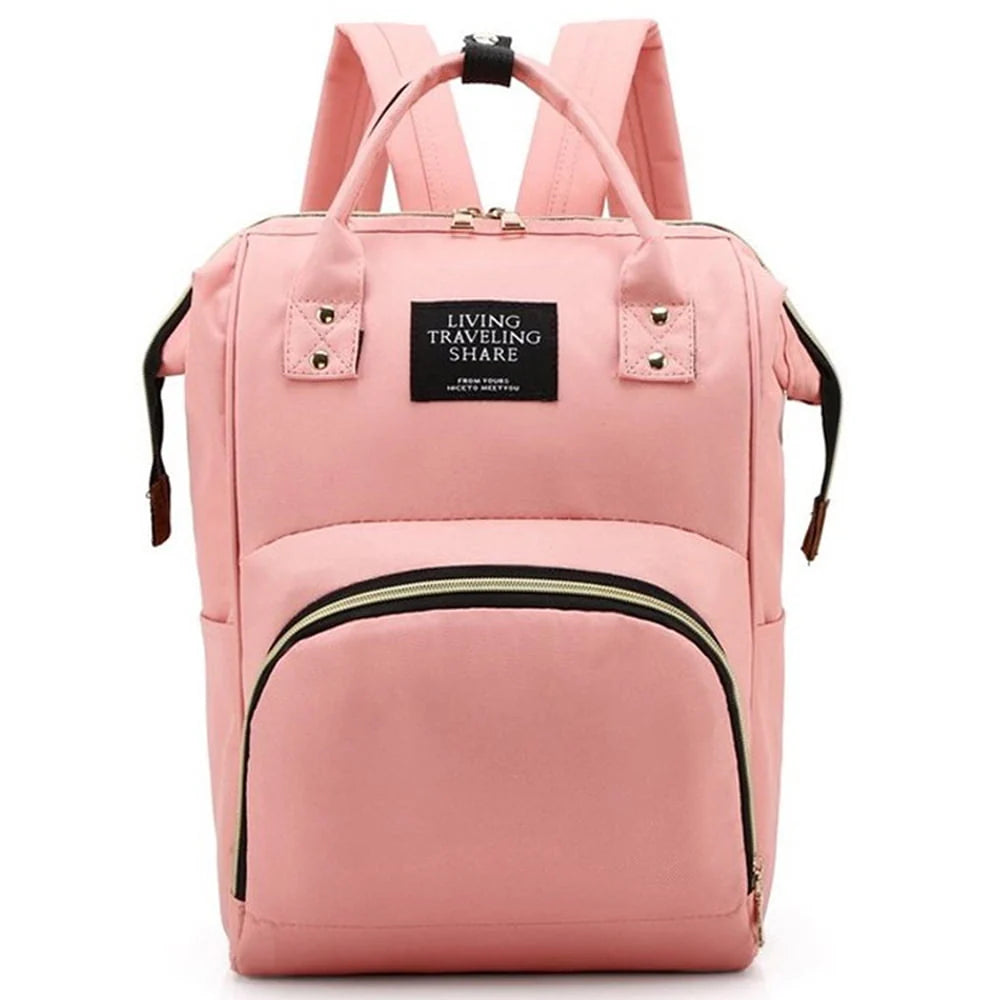 Diaper Bag Backpack with Insulated Pockets U42218