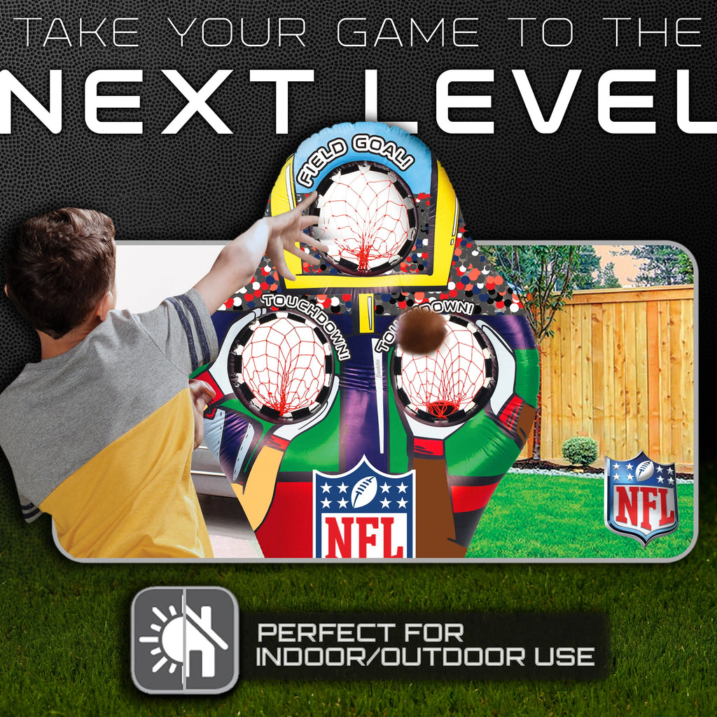 XL Inflatable Football Target Toss Game O308081