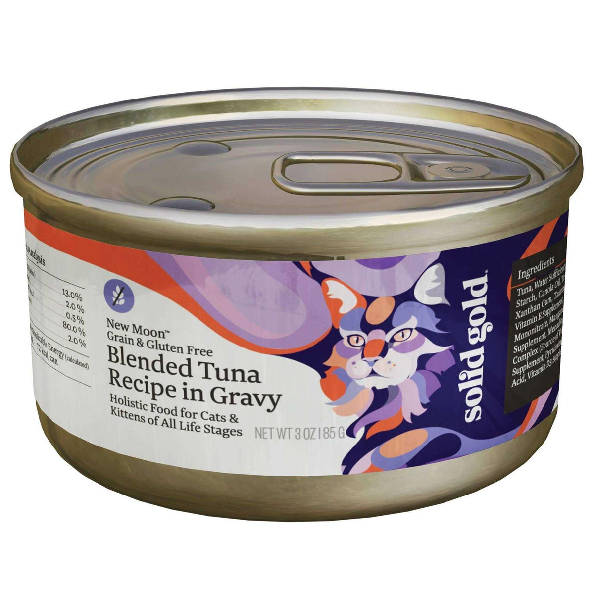 Solid Gold Canned Cat Food Tuna Recipe in Gravy L444696