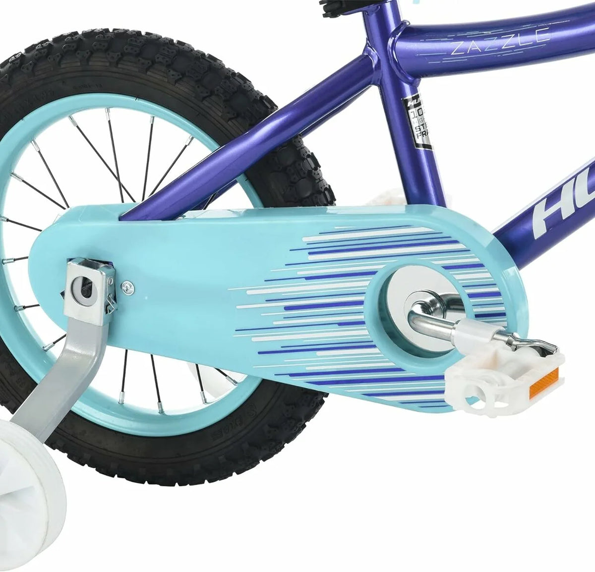 Girl's Bike with Training Wheels, Streamers, and Basket Z7158