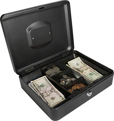 12-Inch Cash Box with Key Lock H789532