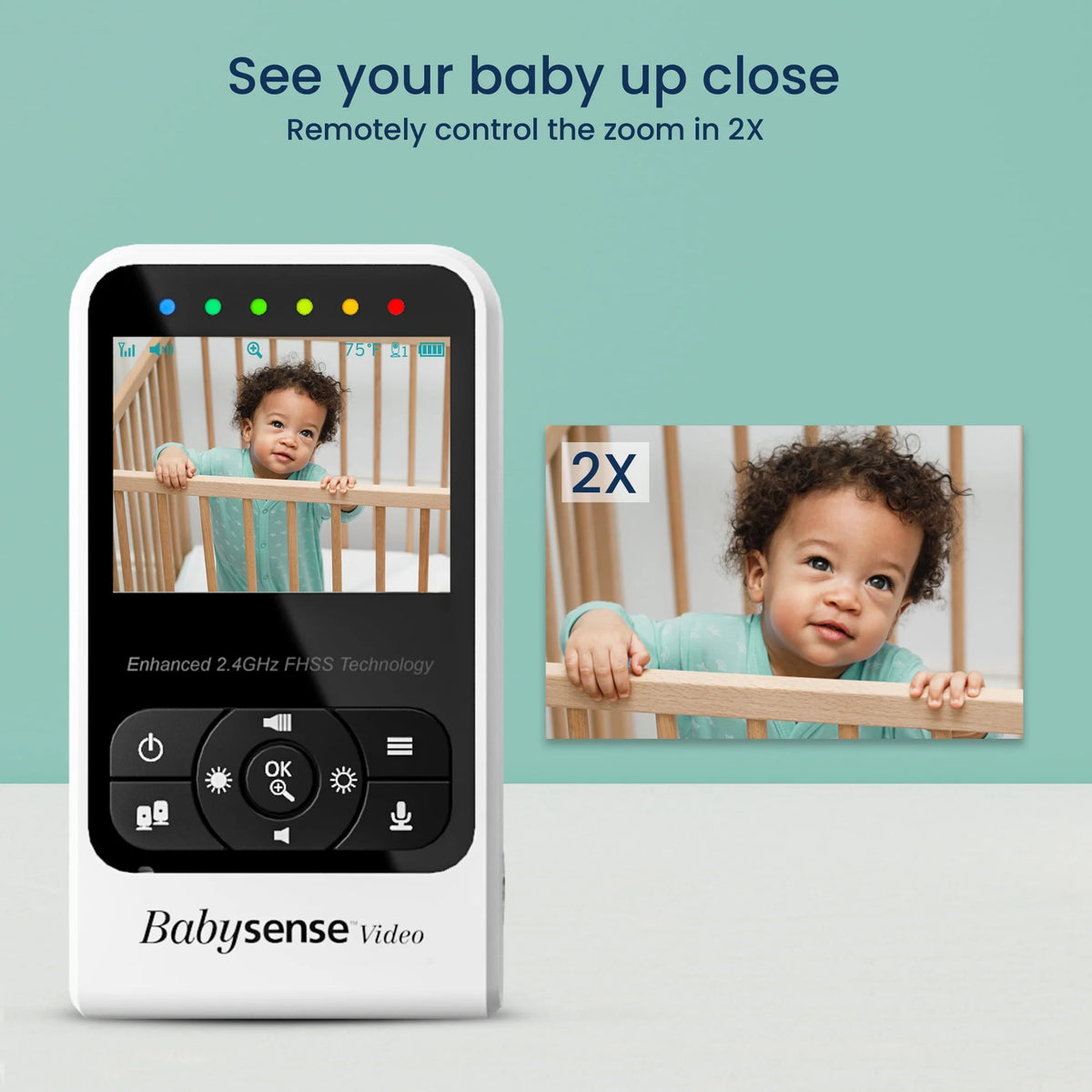 Video Baby Monitor with Two Cameras I876476