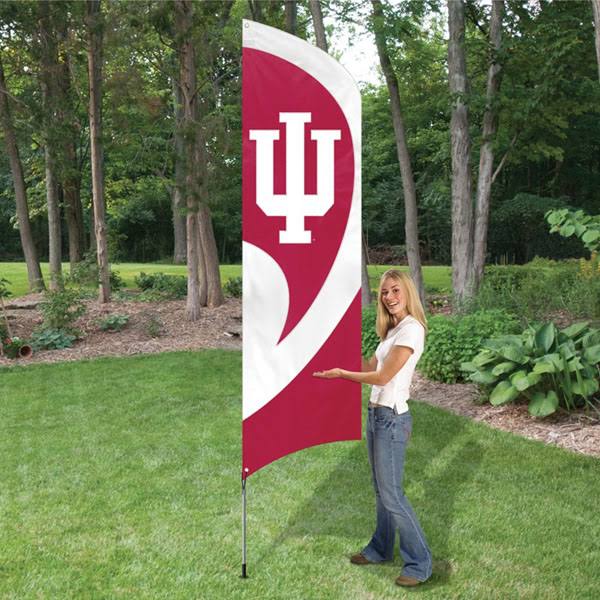 Indiana Hoosiers NCAA Tall Team Flag A327