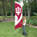 Indiana Hoosiers NCAA Tall Team Flag A327