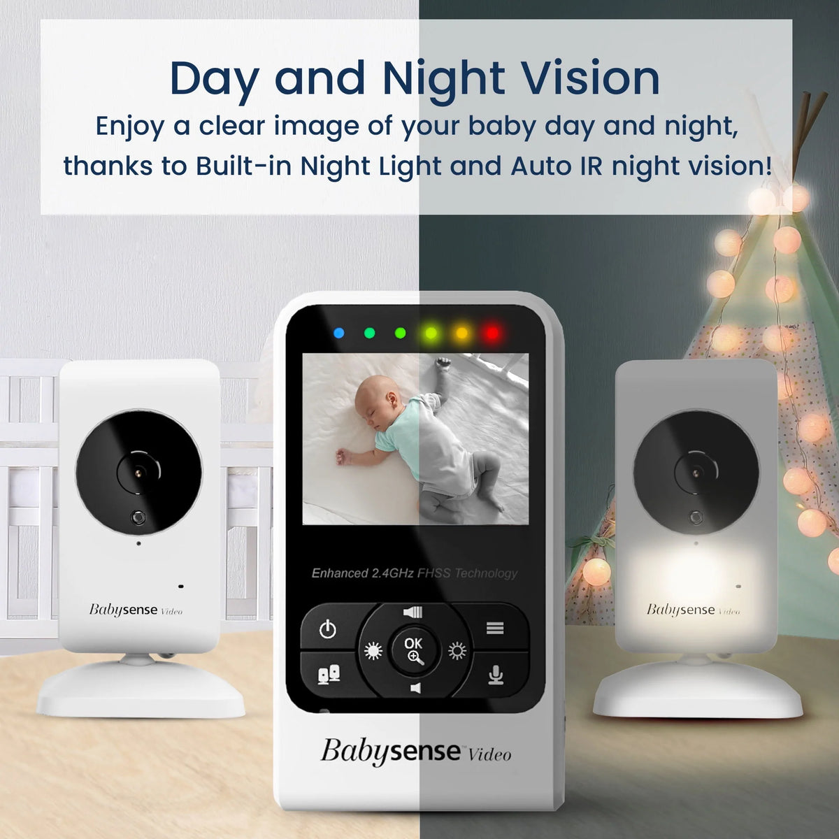 Video Baby Monitor with Two Cameras I876476
