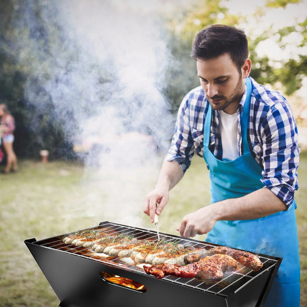 Portable Foldable Charcoal BBQ Grill H9346