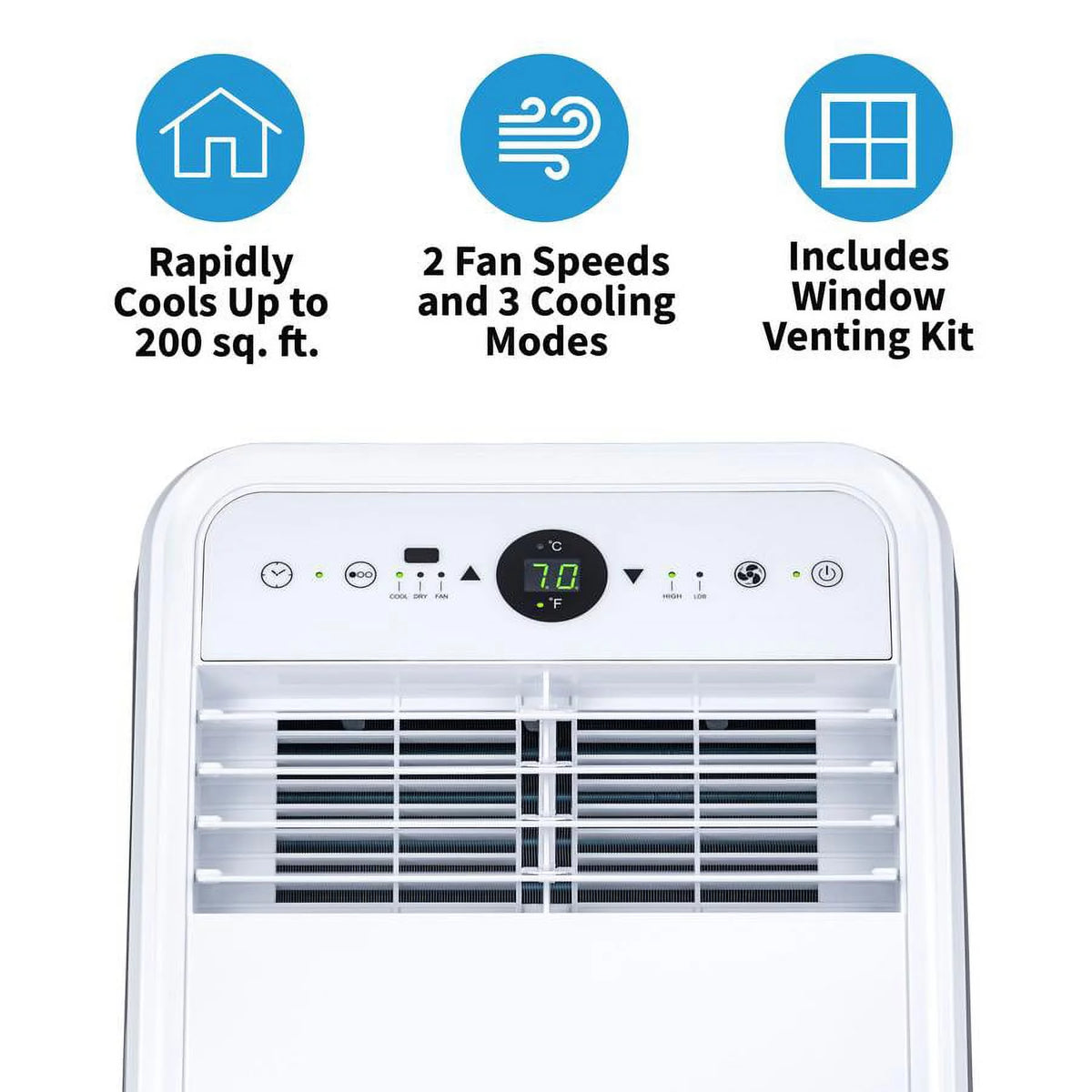Portable Air Conditioner with Remote Control B81073