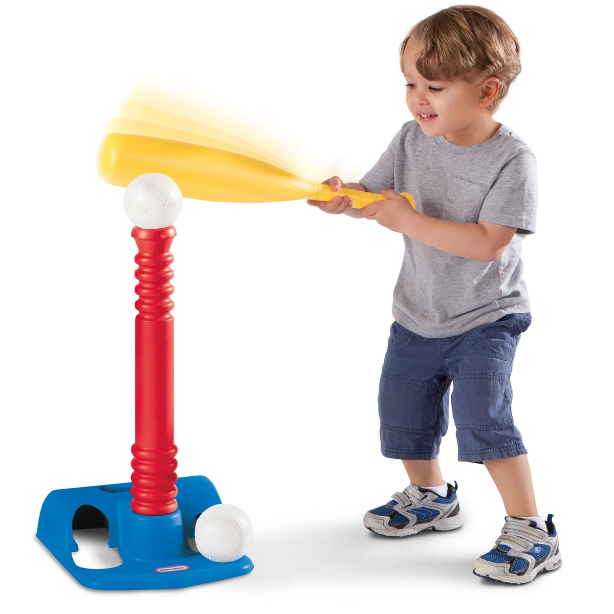 Kids T-Ball Set with Bat and 2 Balls D633