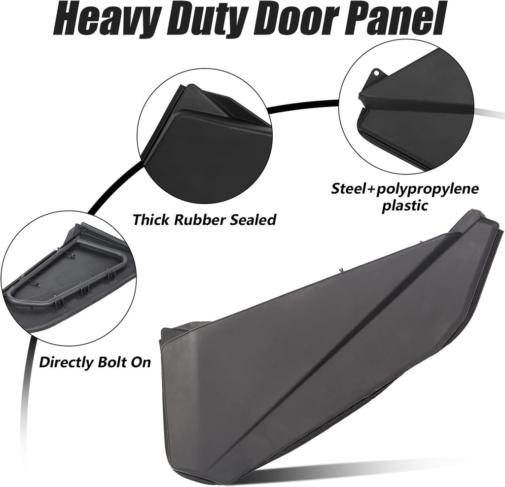 Lower Half Door Panels Insert Kit with Metal Frame A56272