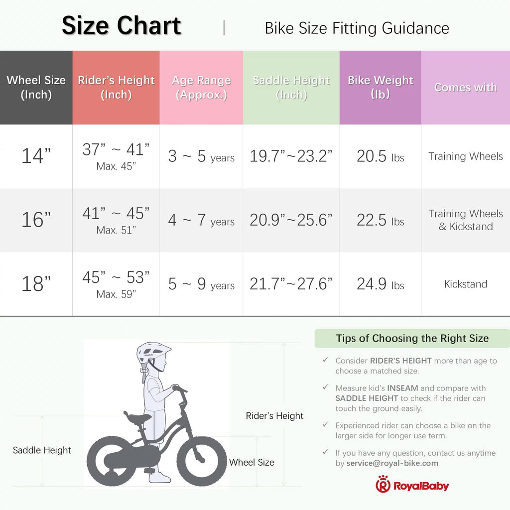 16 Inch Kids Bike with Basket R9733