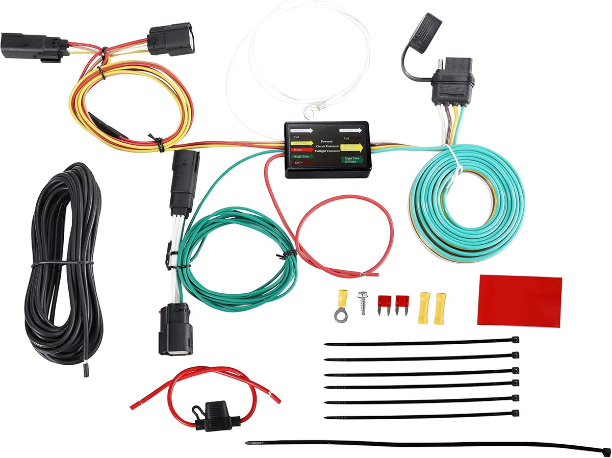 4 Way Flat Trailer Wiring Harness N361773