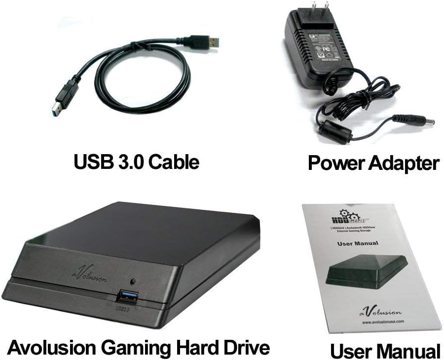 3TB 7200RPM USB 3.0 External Gaming Hard Drive B509