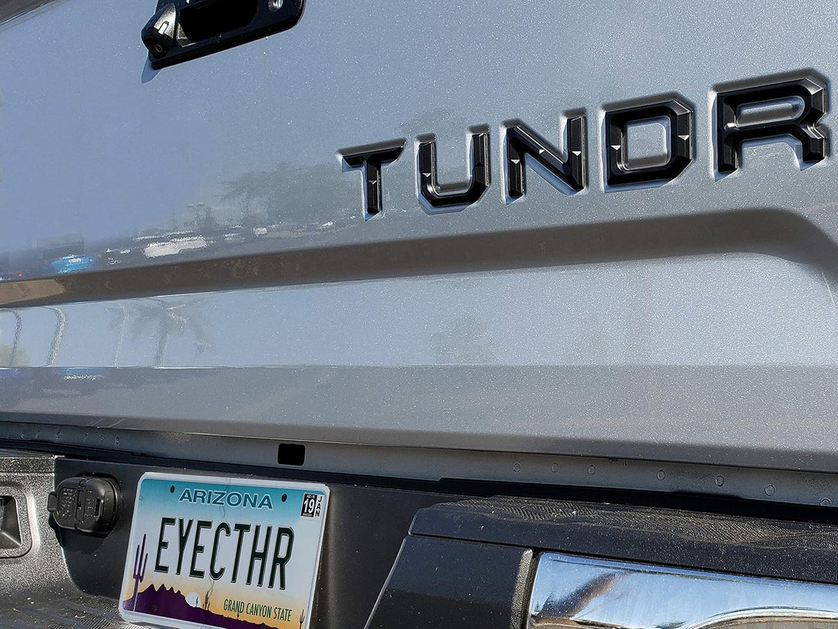 Matte Black Tailgate Insert Letters R163489